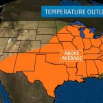 Weather.com Above average warm