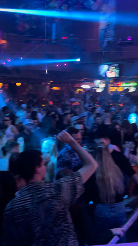 DJ Jason Cruz Seacrets Ocean City crowd